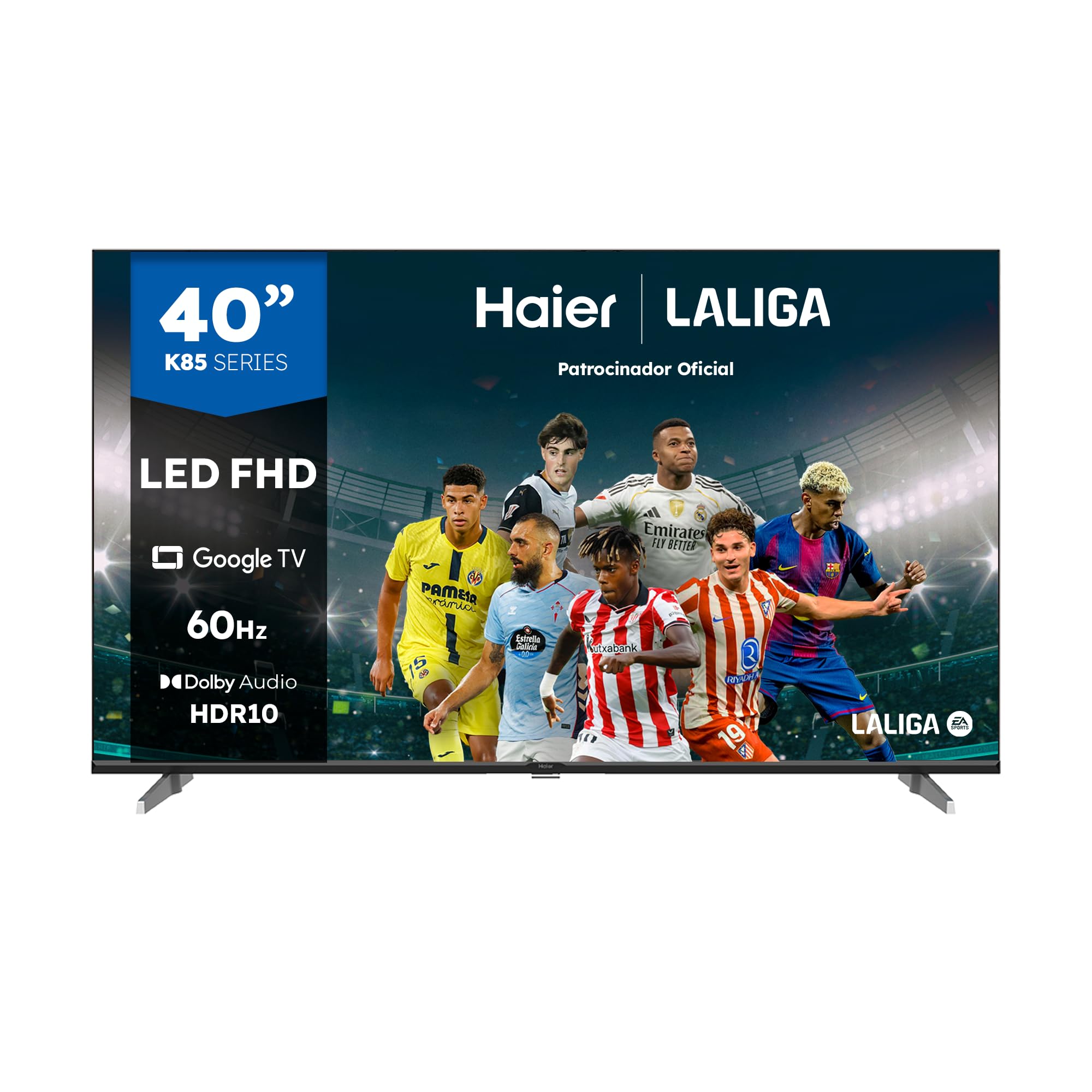Smart TV Haier 40" Full HD con Google TV y Dolby Audio 2024