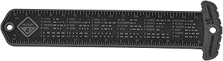 HAZARD 4 Cheatstick #1: Morse/Ruler Molle Reference Patch - Black