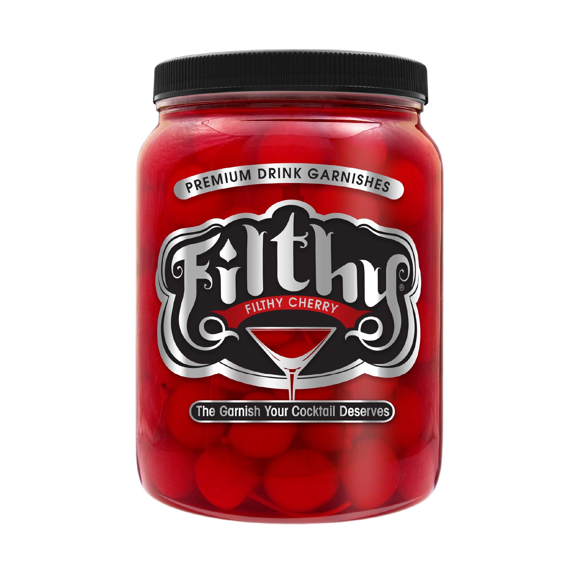 Amazon.com : Filthy Food Red Maraschino Cherry - Premium Cocktail