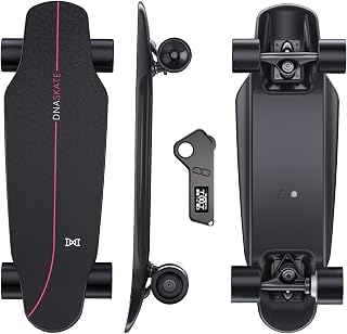 DNASKATE M8 Electric Skateboard: 15 MPH Top Speed, 9 Mile Range, 400W Hub Motor for Adults & Teens