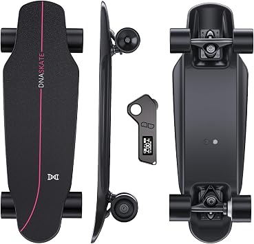 M8 Electric Skateboard with Remote, 15Mph Top Speed,9Miles Range,400 Hub-Motor, Skateboard for Adults &Teens