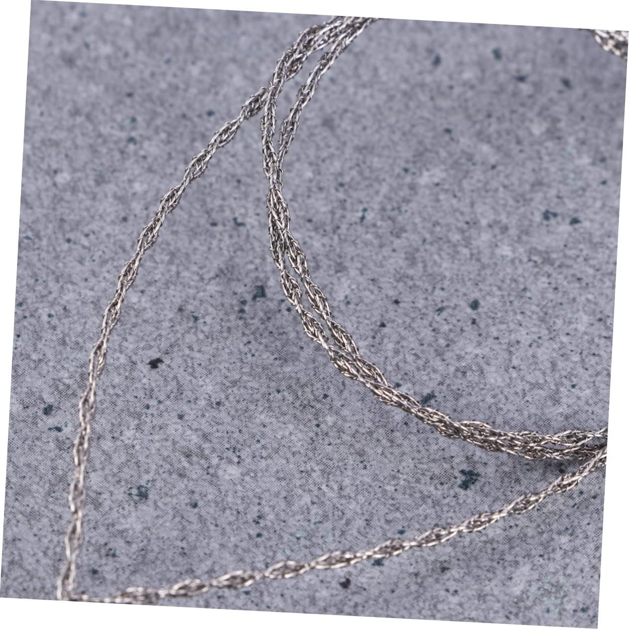 Stainless Steel Wire Saw for Survival Gear 50ft Cable for Camping Hiking and Tree Cutting Portable Outdoor Tool for Adventurers