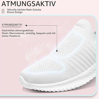 Littleplum Women's Trainers Breathable Trainers Lightweight Running Shoes Sports Shoes Women's Shoes