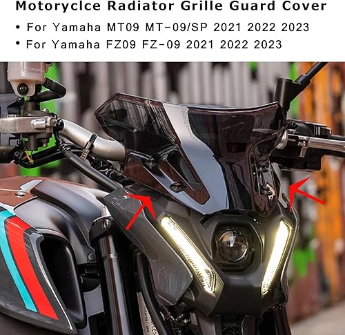 Miniatura 2 de MT-09 FZ-09 - Protector de parabrisas de motocicleta para MT09 MT 09 SP FZ09 FZ 09 2021 2022 2023