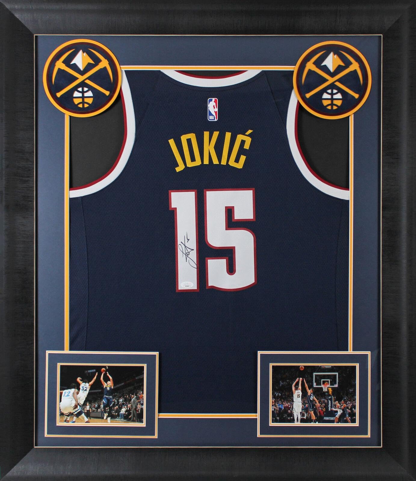 【未開封】JOKIĆ ヨキッチ サイン入り フレーム入り ユニフォーム Amazon.com: Nuggets Nikola Jokic Signed Navy Nike Swingman Framed