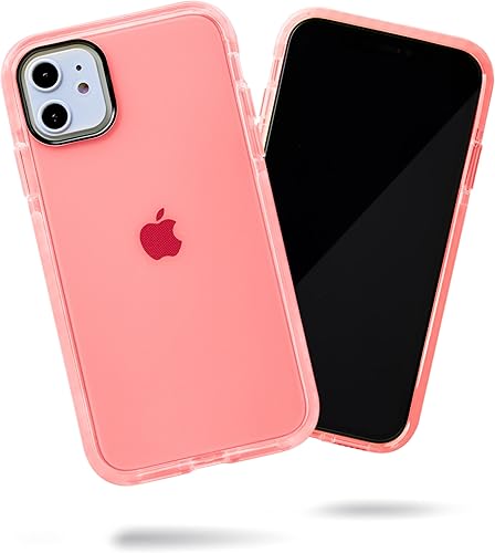 Miniatura 15 de SteepLab Funda de barrera para iPhone 12 y iPhone 12 Pro, absorción de impactos de protección de 360 grados con bisel elevado y colores llamativos