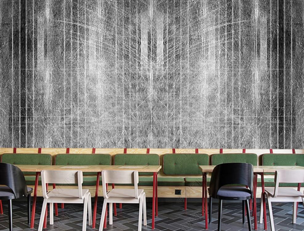 Poster géant mural texture ciment papier peint intissé panoramique salon