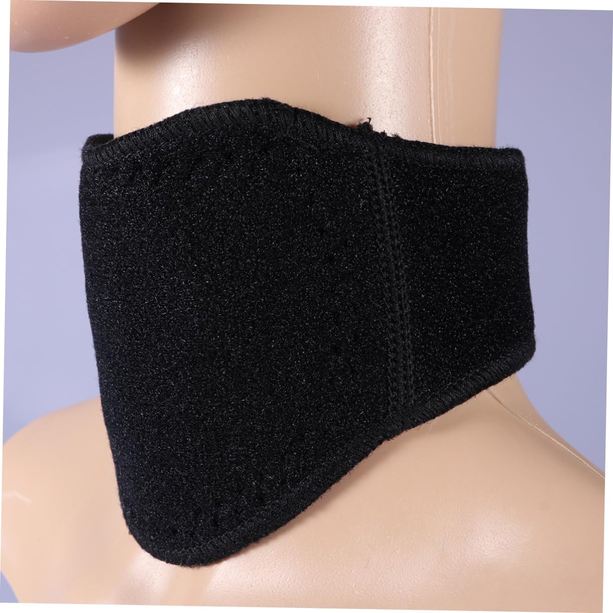 Tourmaline Neck Brace Self-Heating Support for Cervical Vertebra Protection for Neck Comfortable and Wear Black
