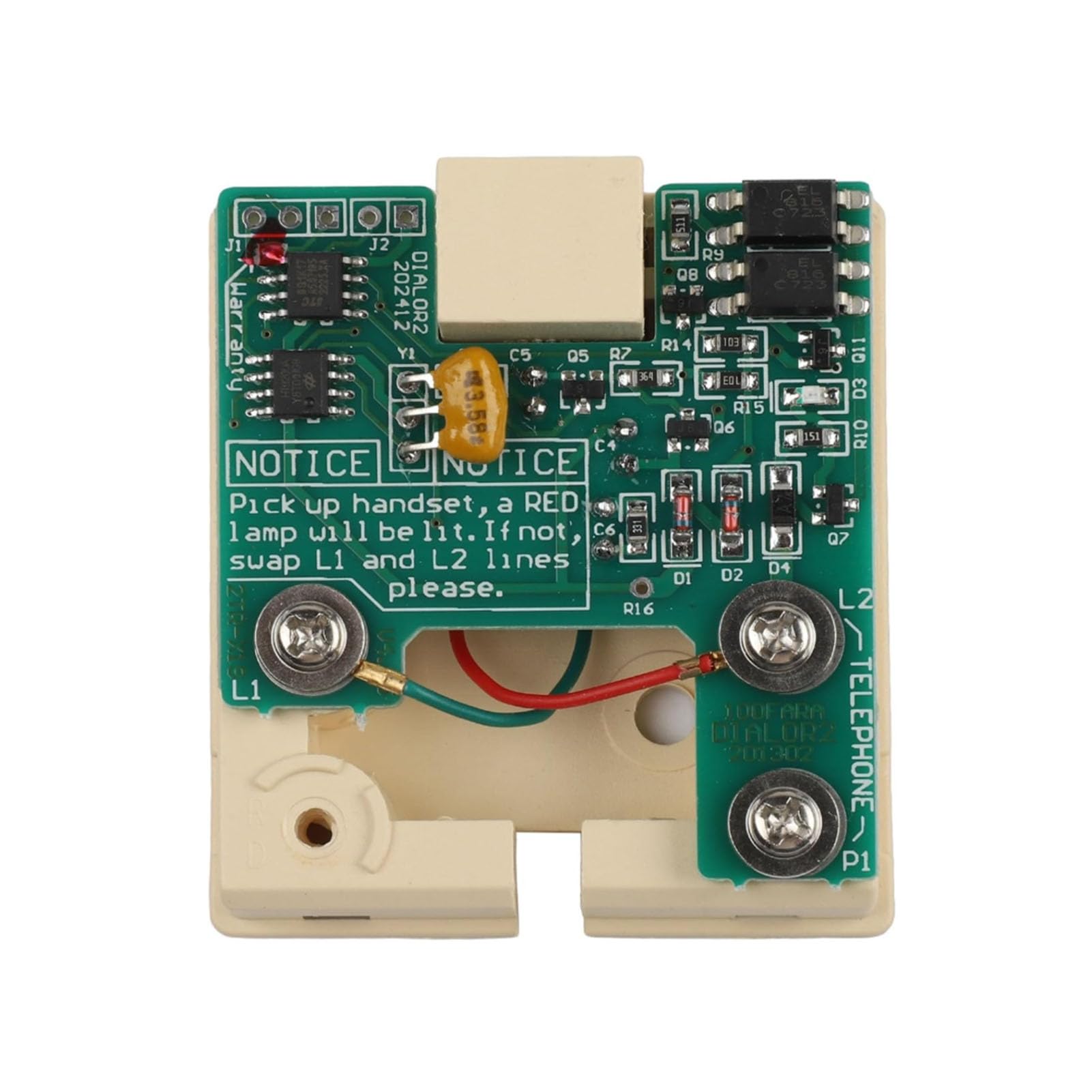 Convertidor de Pulso a DTMF, Adaptador de Teléfono Telefónico