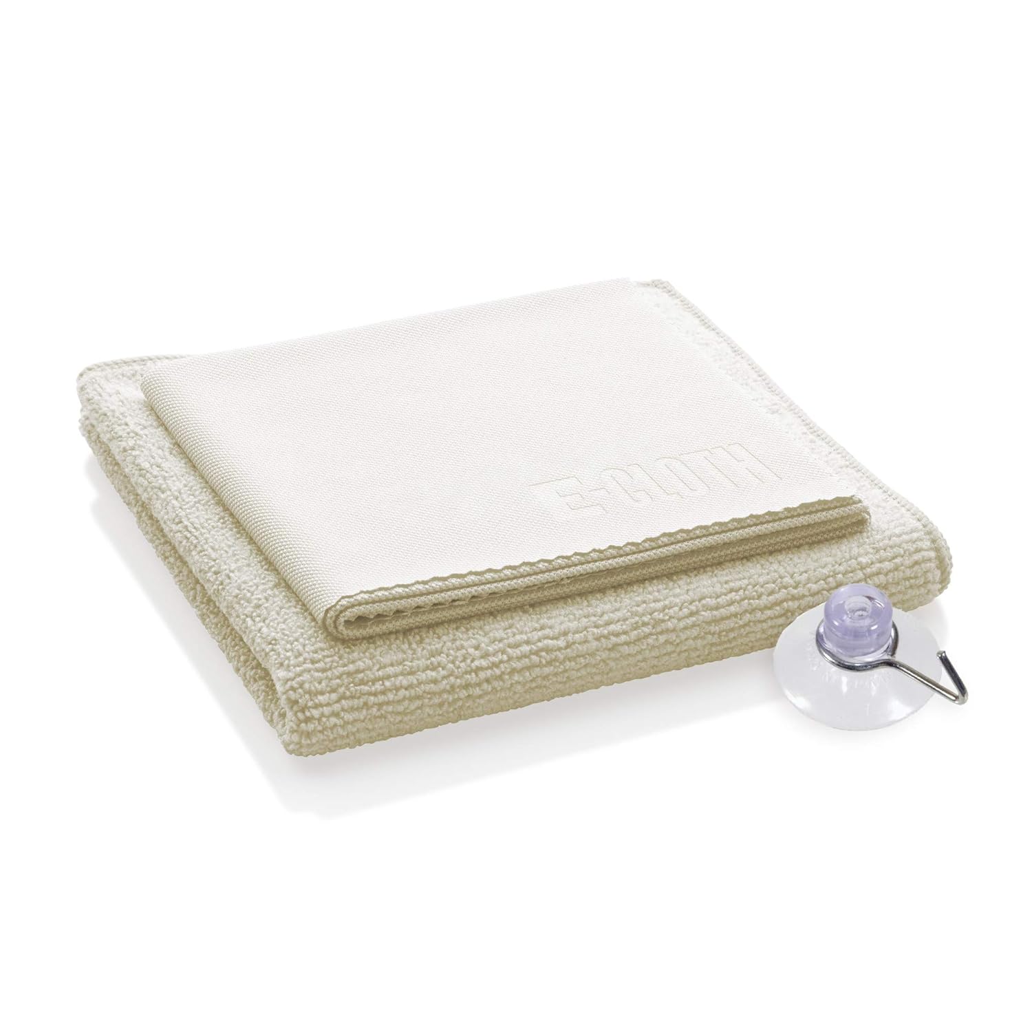 E-Cloth Microfiber Cloth Shower Cleaning Kit - Reusable Microfiber Cleaning Cloths Glass Cleaner for Showers and Bathrooms Set