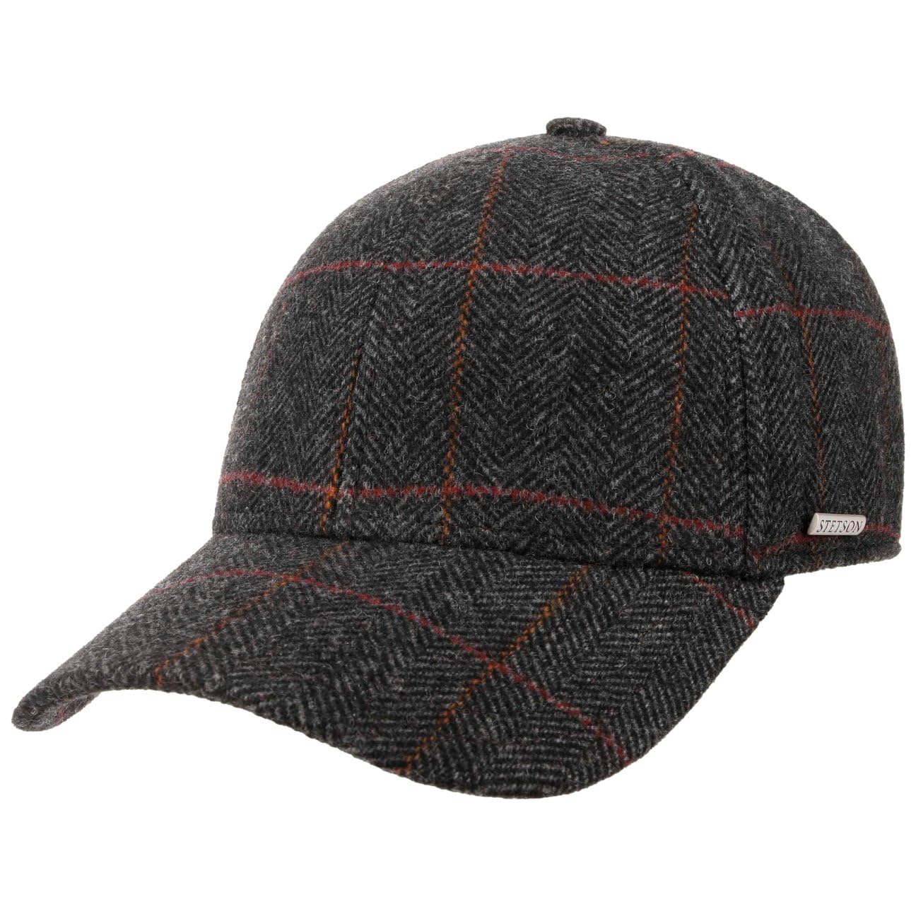 Stetson Czapka z Klapkami na Uszy Kinty WoolMężczyźni - basecap daszkiem zime meska Zamknięte tyłu, daszkiem, nausznikami, podszewką Zima