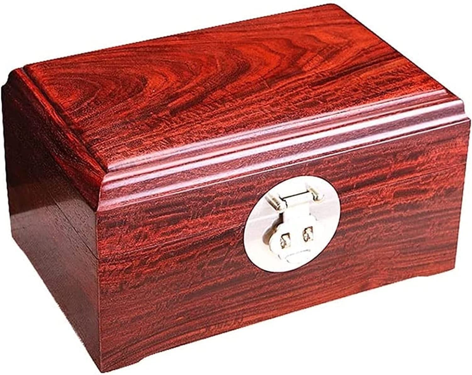 TIANQIHAO Jewelry Travel Box Jewelry Box Wooden Storage Box Ring Earring Necklace Bracelet Watch Small Jewelry Storage Box Jewelry Box Jewelry Organizer Storage Case