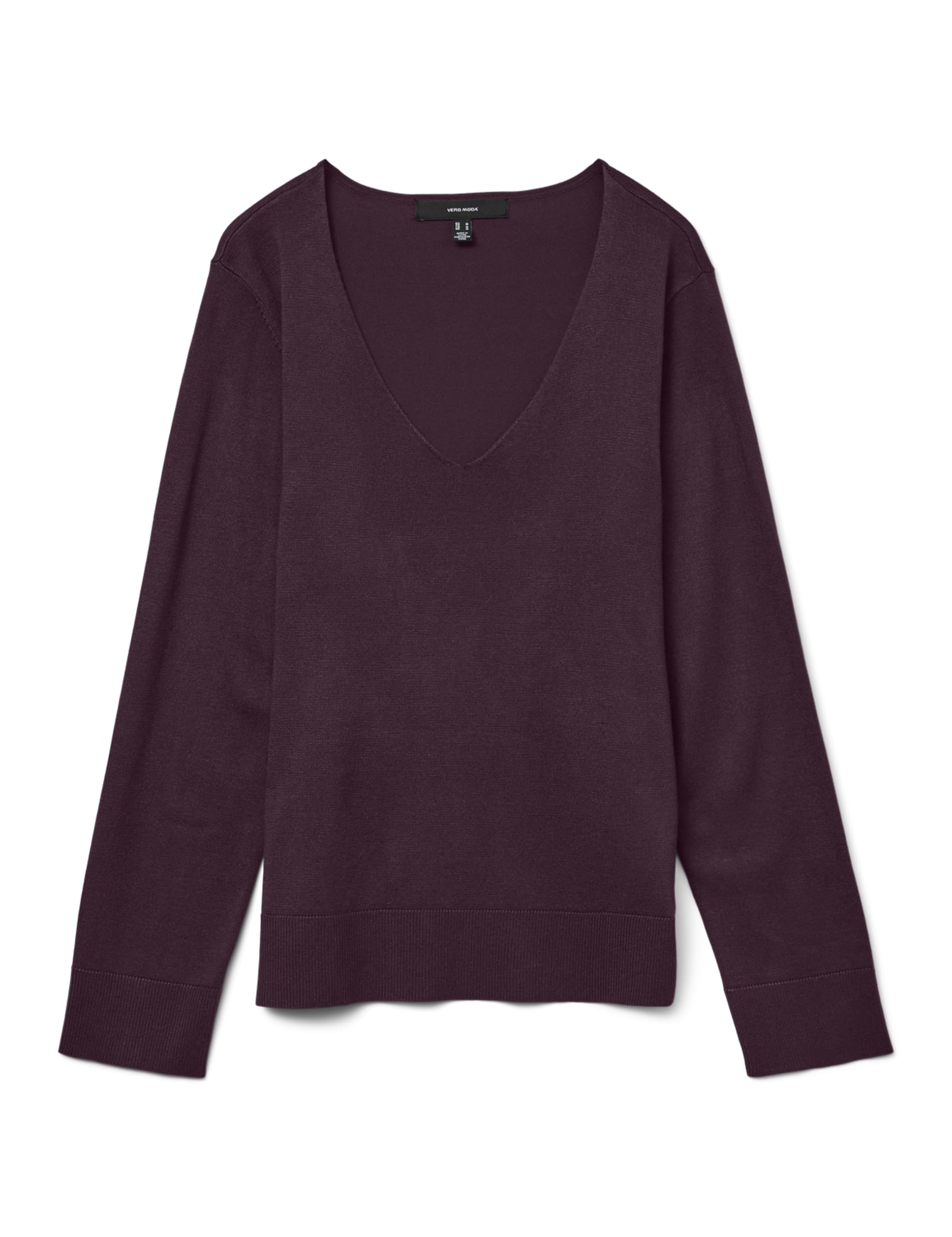 VERO MODA Vmsilje Ls V-Neck Pullover Ga Noos