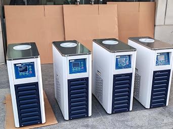 Compact Recirculating Chiller, 110V, for 2 L -5L Rotary Evaporators,Chiller Circulator -20C Low Temperature Cooling Liquid Circulator Pump for Laboratory