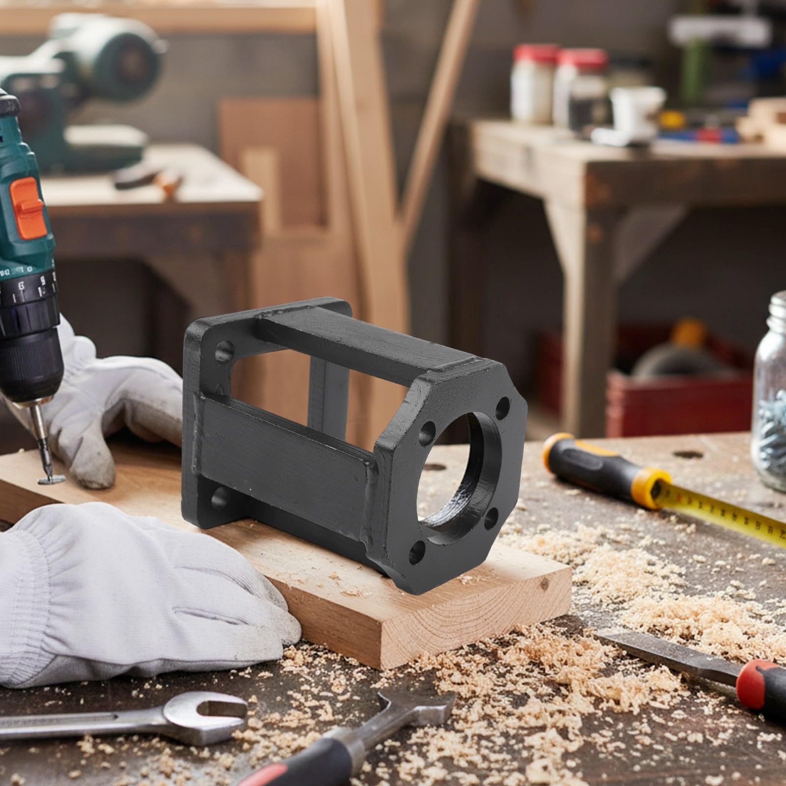 Soporte hidráulico de madera para bomba divisora de troncos para motores de 5-7 HP, compatible con unidades Huskee de 20/21/22 toneladas, modelos Speeco y Oregon, metal