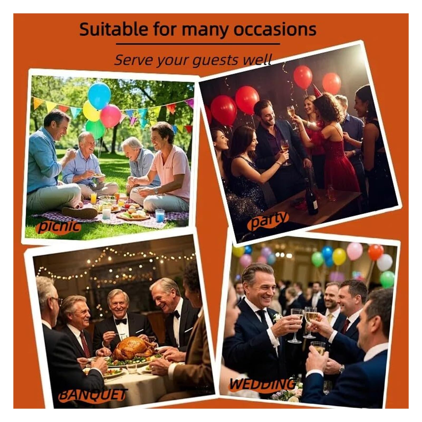 Platos Hafing for Buffet, Suministros de Catering