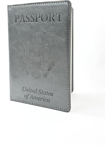 Miniatura 7 de Skywin Passport Holder (Grey) with Tracker Finder Combo - Passport Case Organizer + Easily Find Your Passport Compatible With Apple iOS, Passport