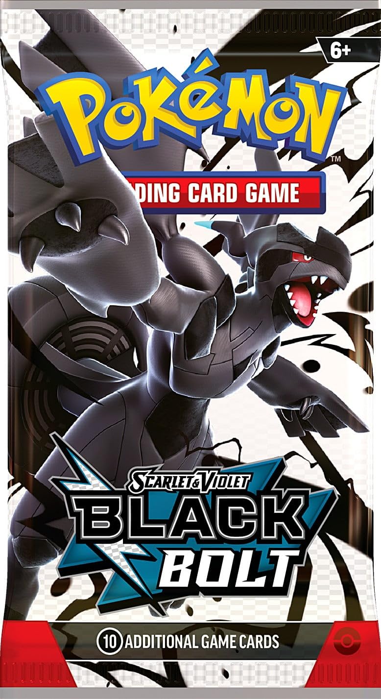 pokemon black bolt booster box english EnglishPokmon TCG Scarlet & Violet Bundle SV10.5 (Official) * Genuine *  HeavyArm Store powerful new mechanics Pokemon  Black Bolt 