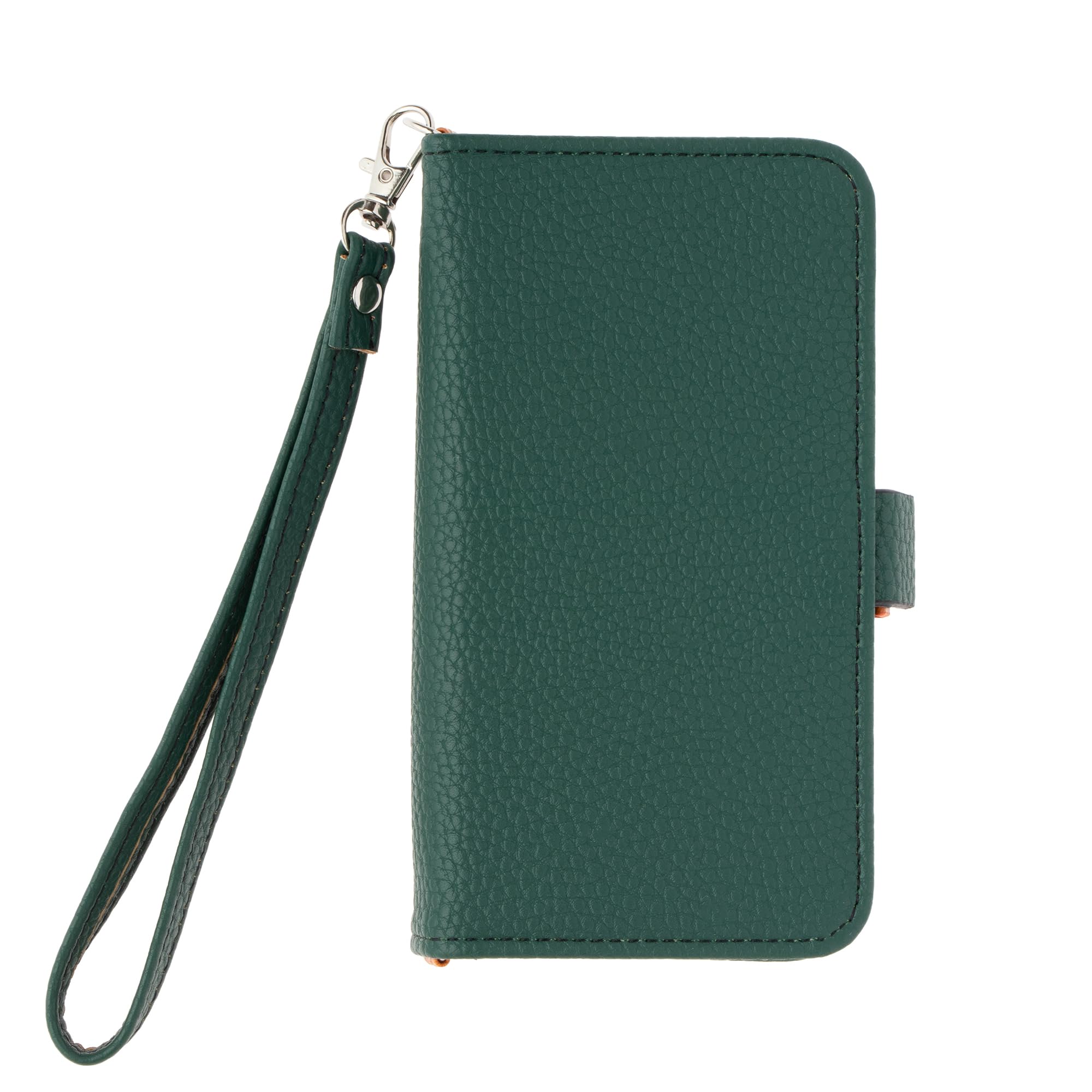 SmartistCase for iPhone SE2 / iPhone SE 2020 (2nd Generation, Shrink Resistant, PU Leather, Simple Strap, Horizontal Magnet, Green