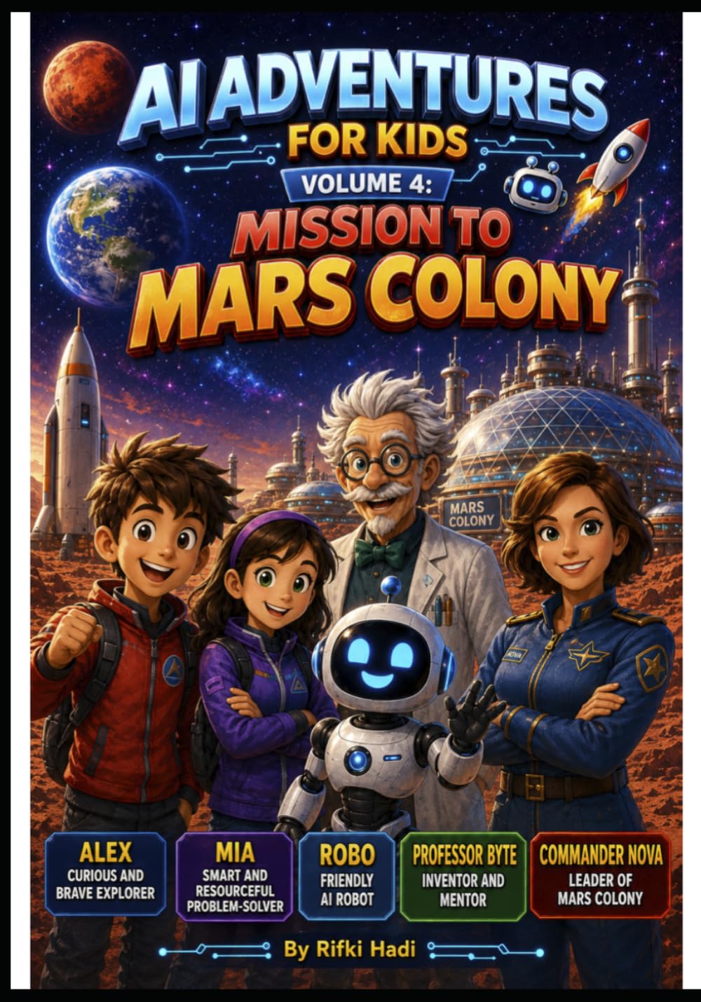 AI Adventures for Kids Volume 4: Mission to Mars Colony