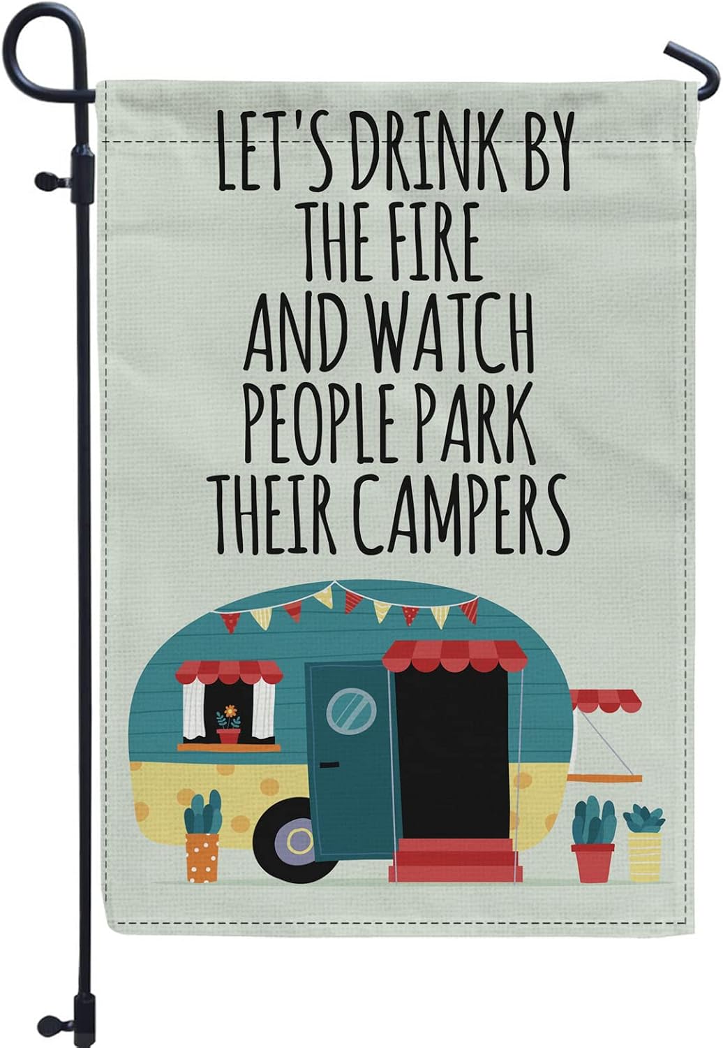 WutePade Let's Drink by the Fire and Watch People Park