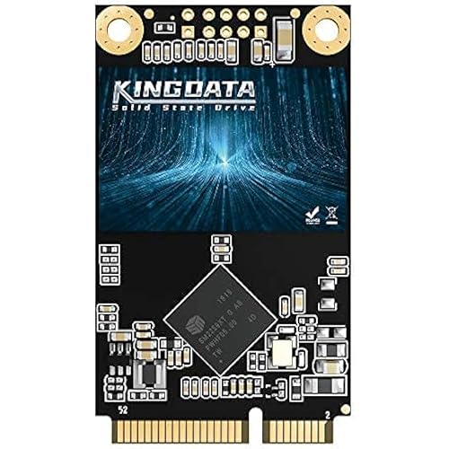 mSATA SSD 120GB 3D NAND TLC SATA III 6 Gb/s, mSATA (30x50.9mm) Internal Solid State Drive - Compatible with Desktop PC Laptop - (MSATA 120GB)