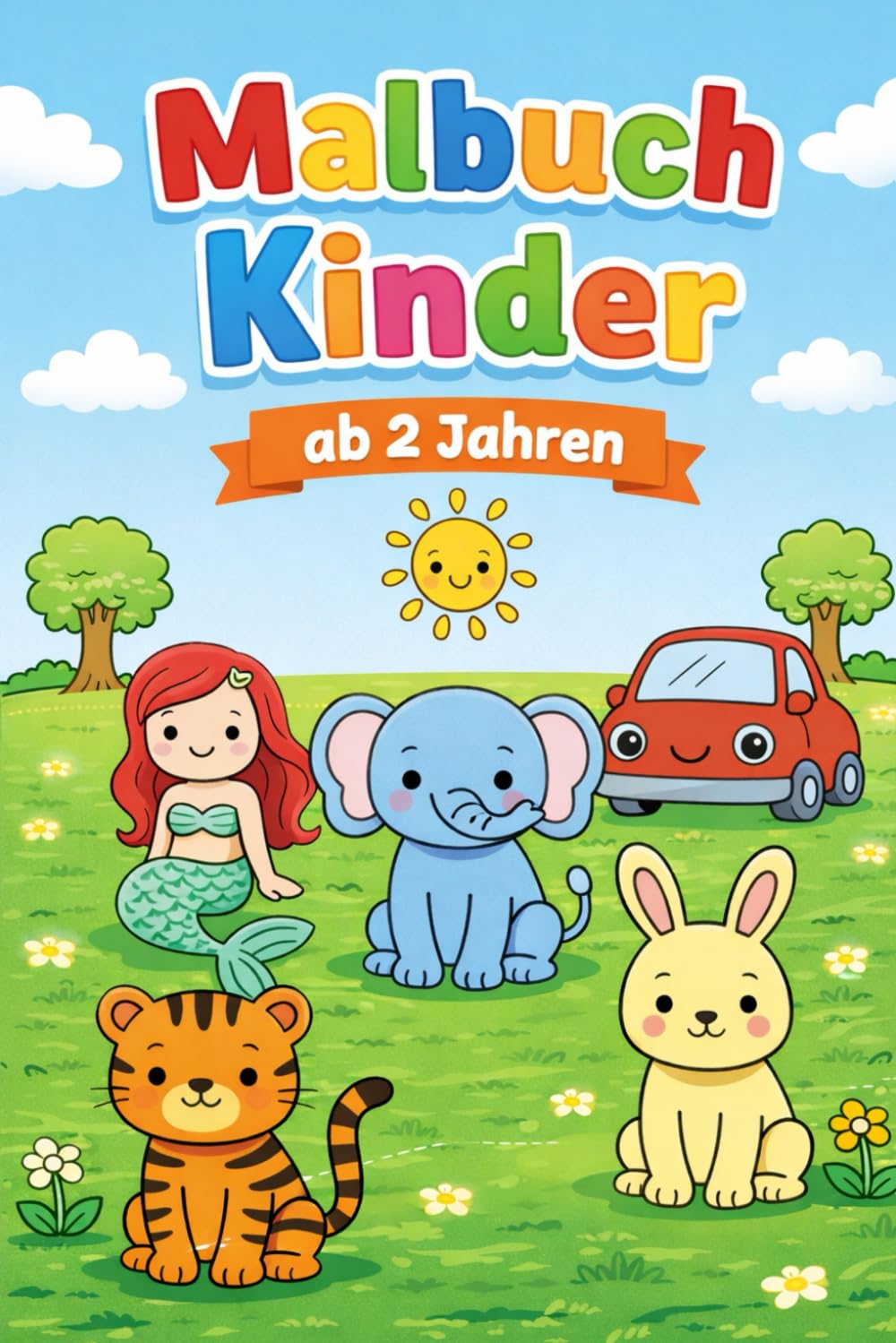 Malbuch Kinder ab 2 Jahren