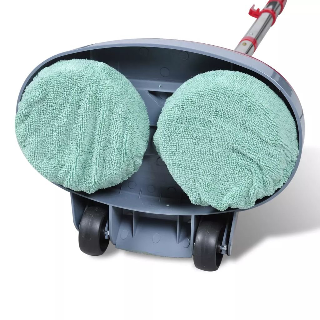 Pulidora y arandela de piso con doble cabeza 5 en 1 - Cerosa de suelo - Limpiador de pisos (ABS, 180 W)