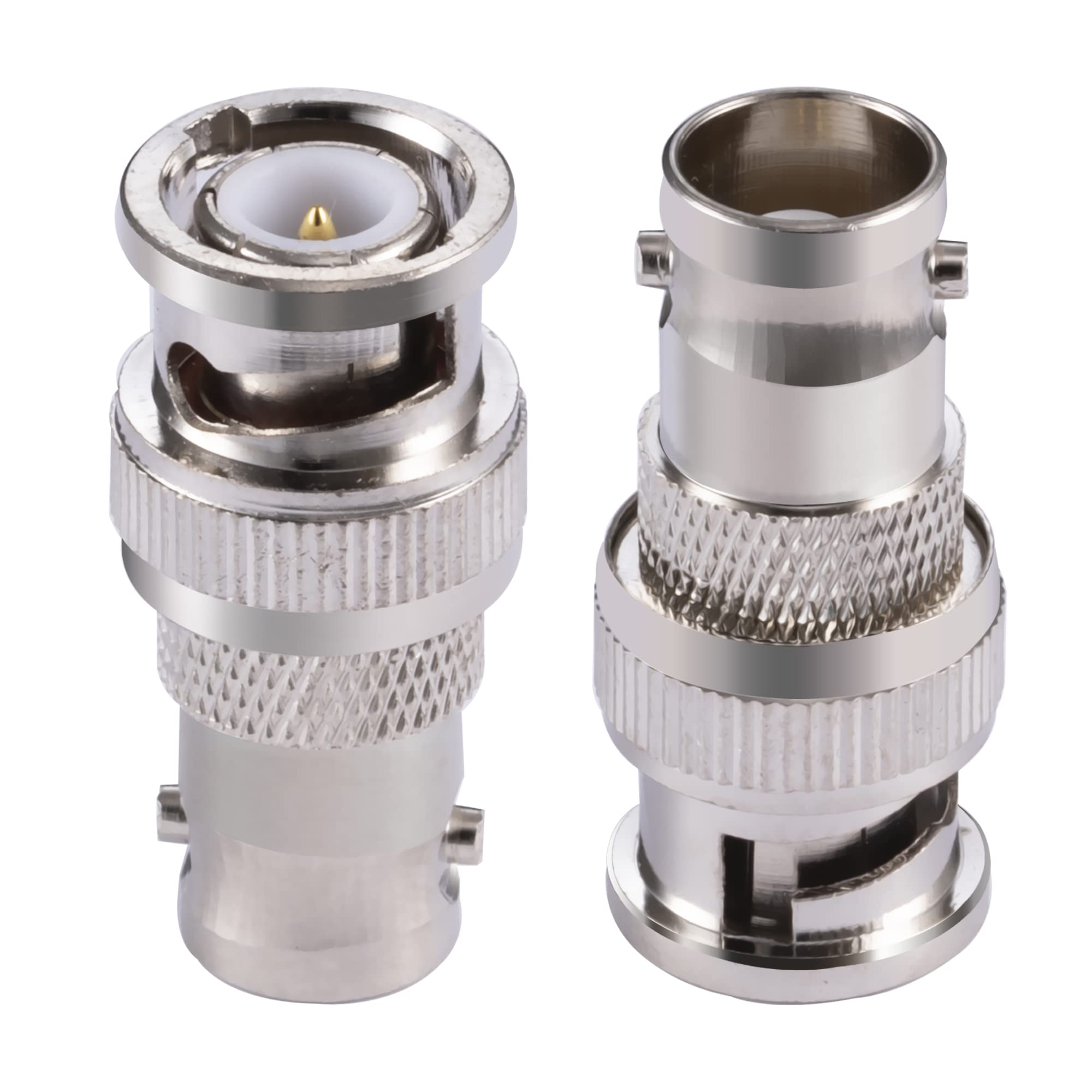 Vecys2PCS BNC Adapters BNC Male to BNC Female for CB Antenna BNC Aerial CB Aerial CB Antenna Ham Radio HD Video HDTV