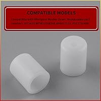 Vista 5 de 4 piezas W10208398 para lavadora y secadora, bisagra de puerta, pieza de repuesto compatible con Whirlpool Carga frontal Lavadora de ropa que