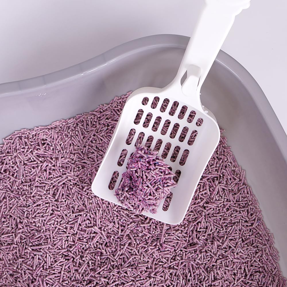 Sabbia per gatti di Tofu ecologica vegetale sabbia naturale agglomerante (Lavender-18L)