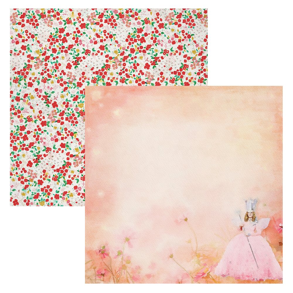 Papier scrapbooking Magicien d'Oz Glinda contre le manque d'inspiration, 30,5 cm