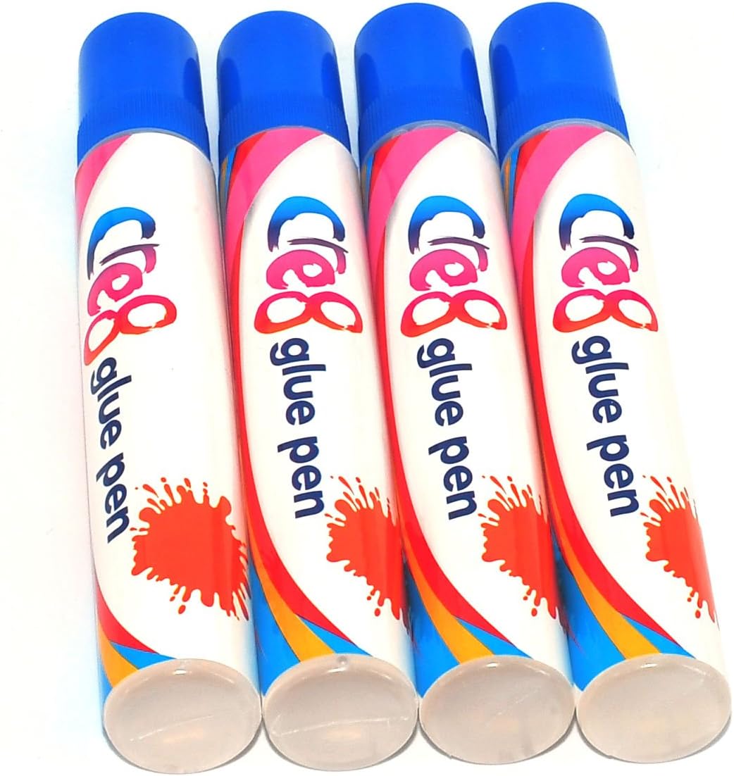 Glue Pen for Paper Fabric Card making Scrapbooking Arts & Crafts Pack