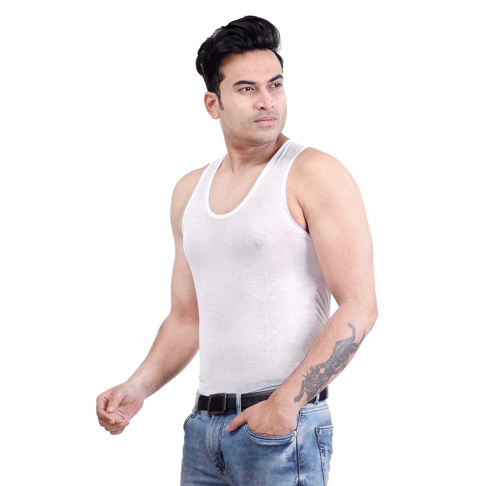 madan China Men's Cotton Sleeveless Vest-picture-16