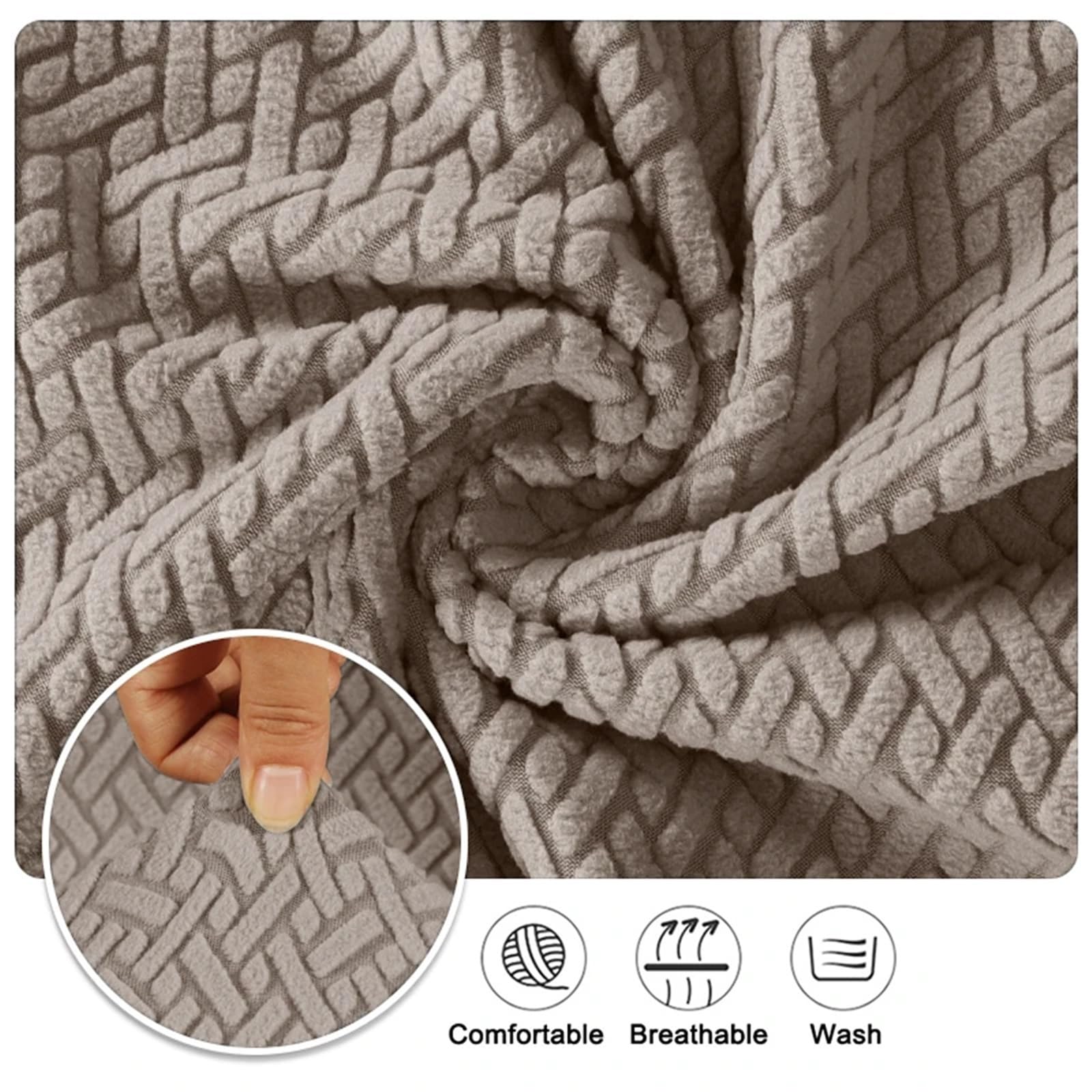10/15 Fundas elásticas de Spandex for sillas Comedor, Estilo Jacquard, Ideales for Cocina, hoteles, Banquetes y Sala Estar para Banquetes(Color 2,10pcs)