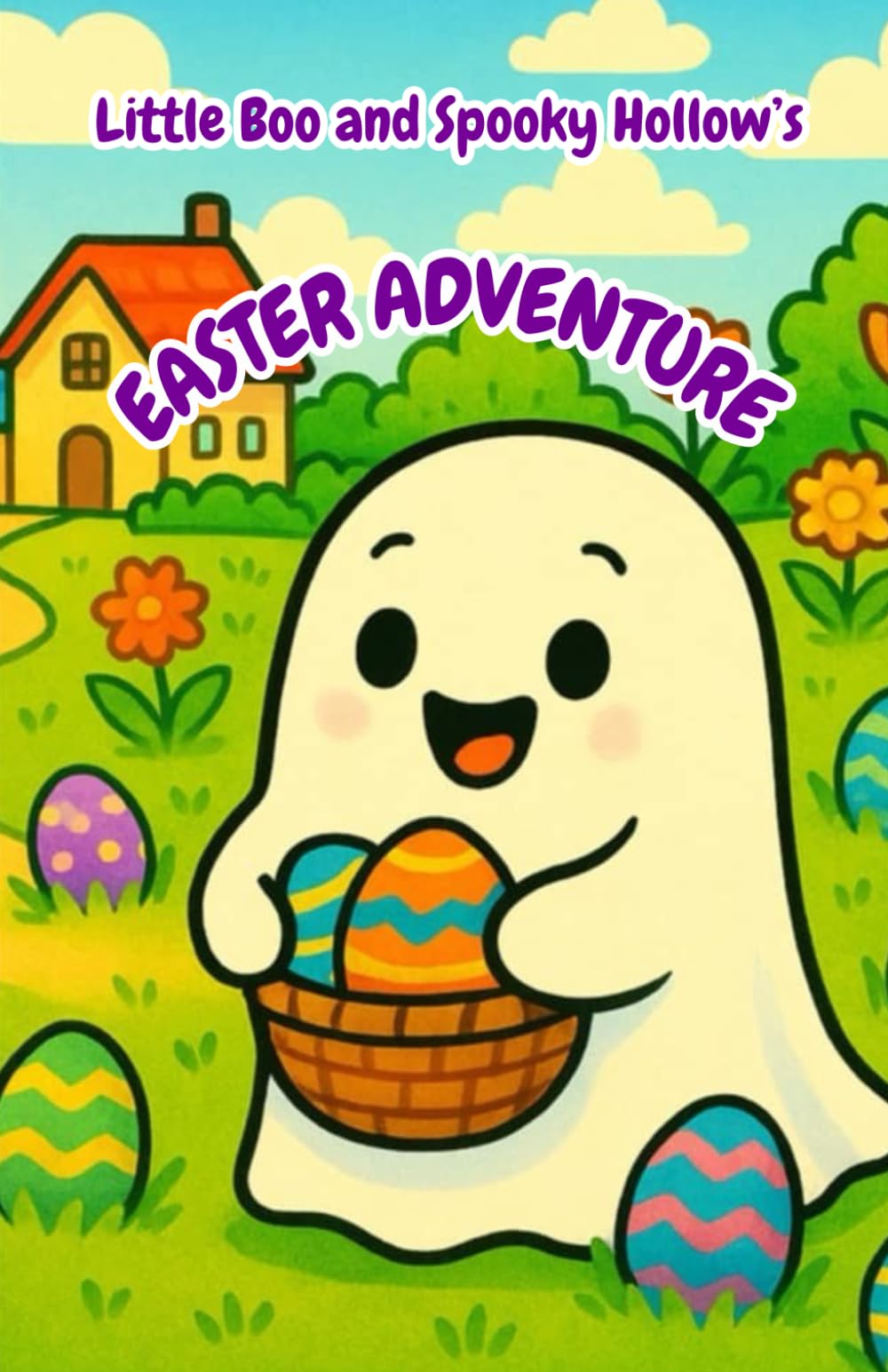 Little Boo and Spooky Hollow's Easter Adventure: Egg Hunts, New Friends, and Ghostly Giggles