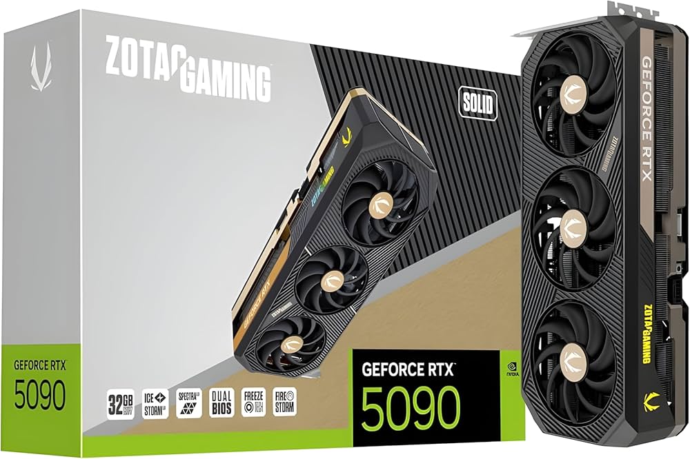M*N様 ZOTAC GeForce RTX5090 32GB SOLID OC Amazon.in: Buy ZOTAC Gaming GeForce RTX 5090 Solid OC Graphics