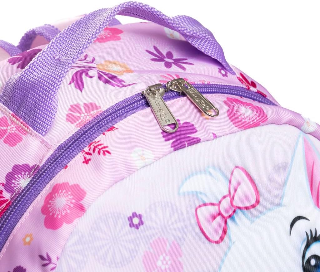 Wondapop Disney Aristocats Marie 15.5” Nylon Backpack, Pure Mischief, Kids School Bag with Laptop Sleeve & Pockets image 3