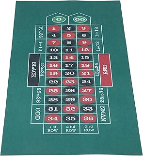 wasserdichte Doppelseitige Spieltischdecke aus Filz Faltbar für Poker Roulette und Kartenspiele rutschfeste Tischauflage für Themenpartys Familienfeiern und Pokerabende
