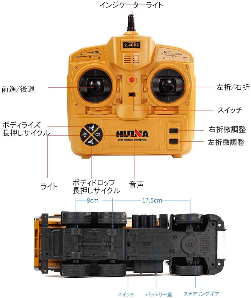 未開封品　RC Dickie DQ2001X ラジコン重機 未開封品 RC Dickie DQ2001X ラジコン重機 未開封品 RC Dickie