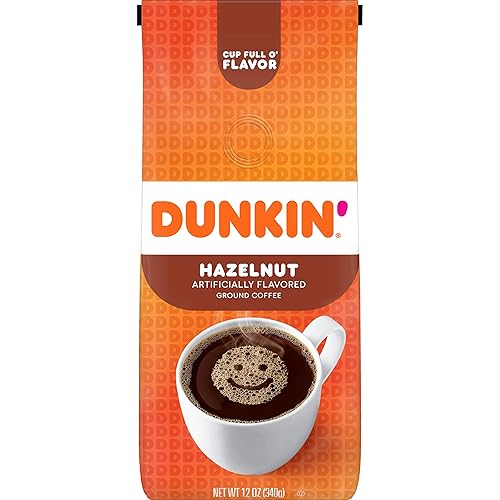 Vista 51 de Dunkin' - Café molido Caramel Me Crazy con sabor a caramelo, 11 onzas