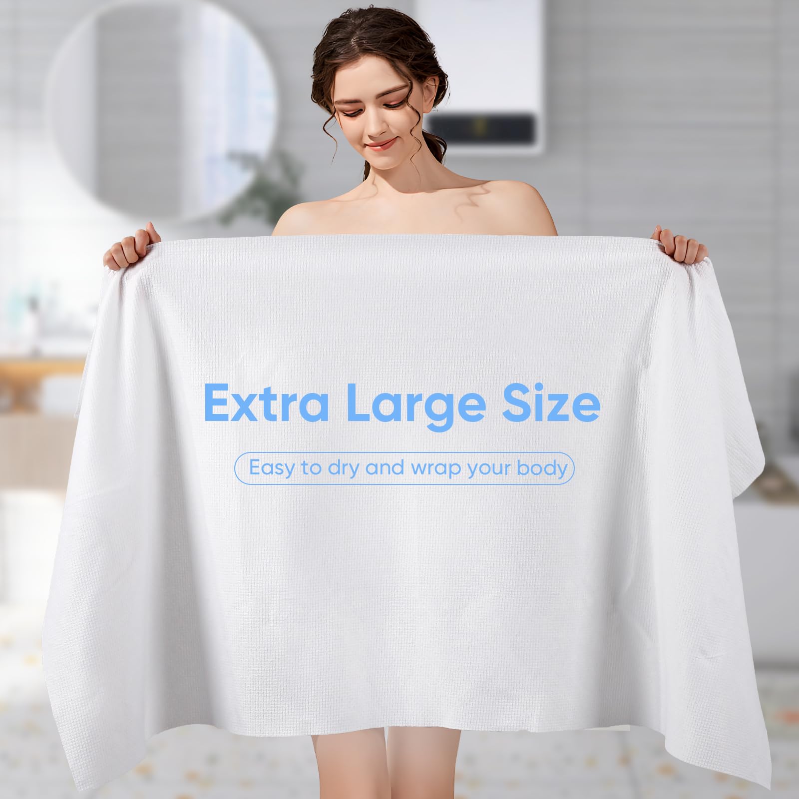 町*ち様 シークレット バスタオル Amazon.com: Charmyth Disposable Bath Towel 1 Pack 56'' x