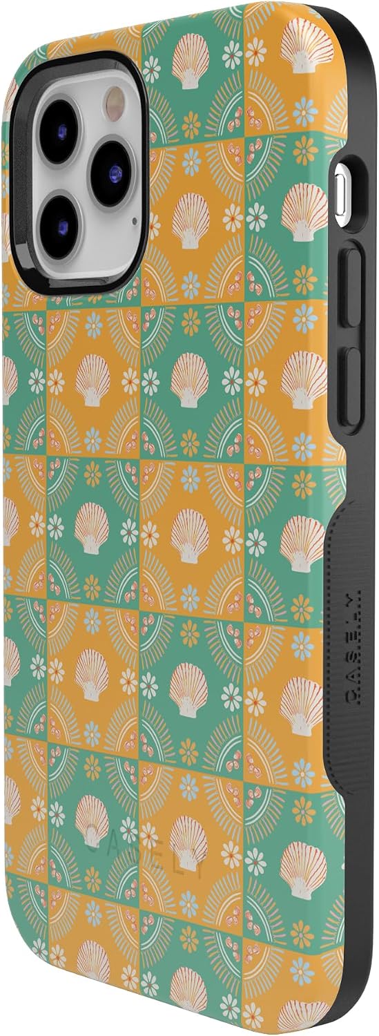 Casely iPhone 12 Pro Max Case | Sea La Vie | Dippin' Daisy's Tropical Vacation Case | Compatible with MagSafe | Bold Protective Case Design, B-DD4N-MS