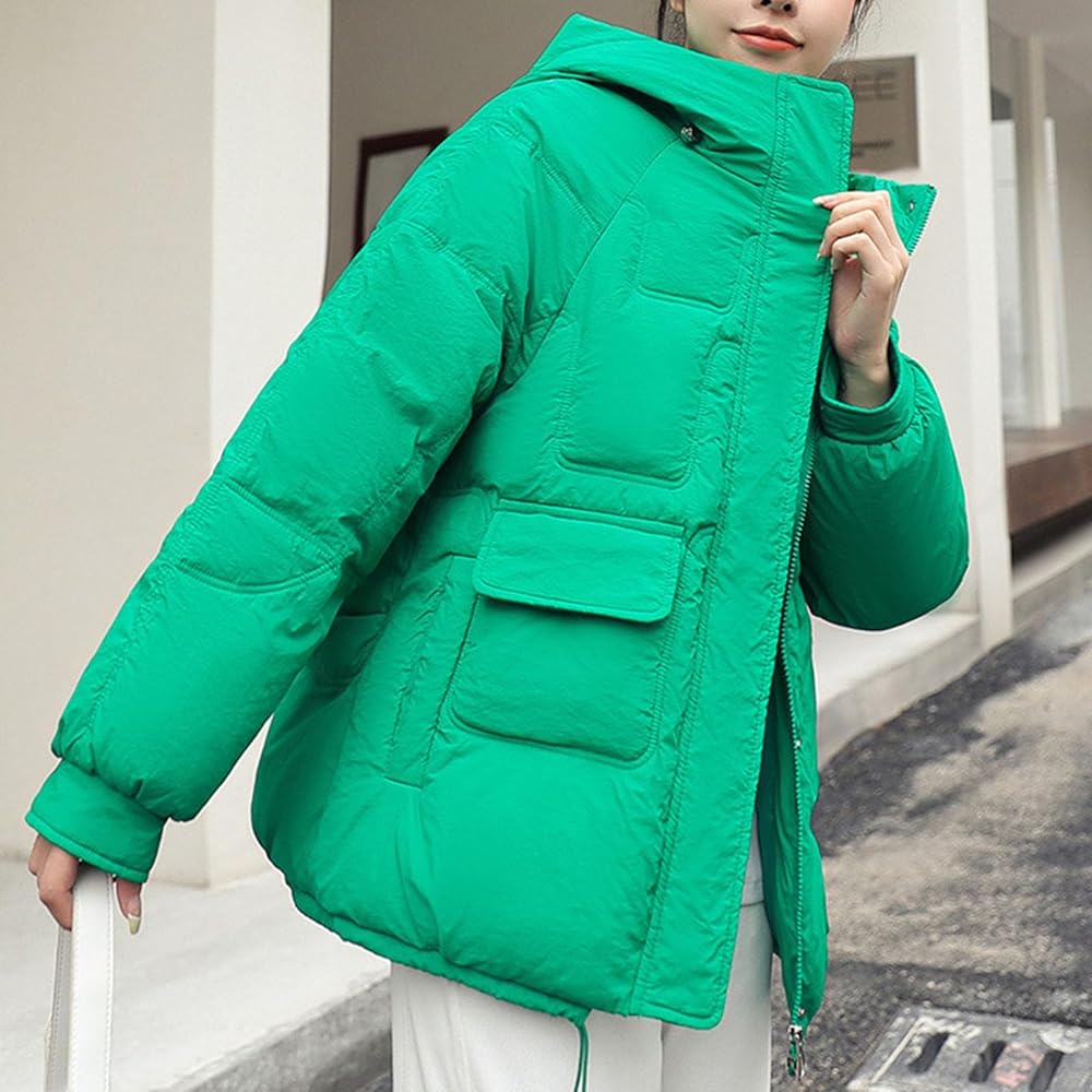 Amazon.com: Unisex Padded Jacket Women Winter Coat Polyester