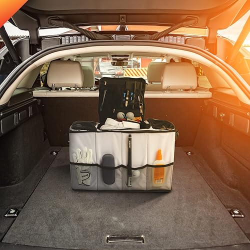 Miniatura 8 de Organizador de maletero de golf para automóvil, organizador de golf, bolsa de zapatos para hombres, accesorios de golf, regalo de golf para hombres