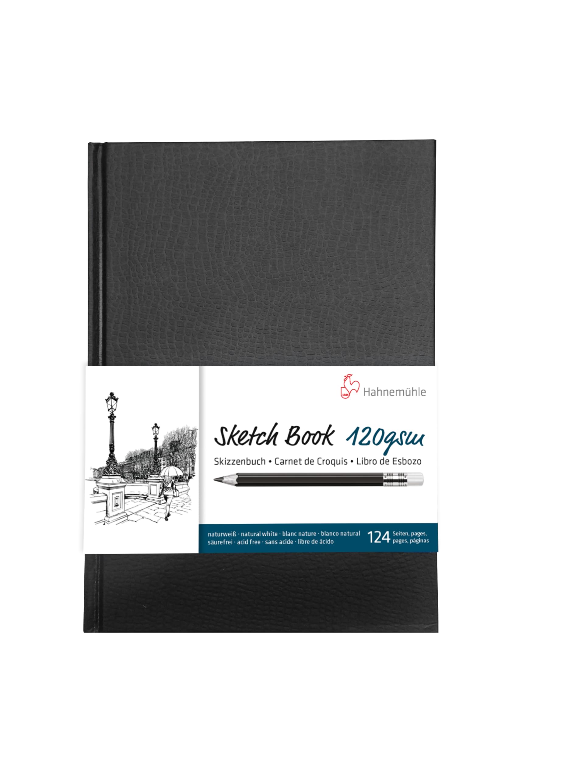 SKETCHBOOK de ACUARELA (100% Algodón) de ‘HAHNEMÜHLE – Tamaño A4