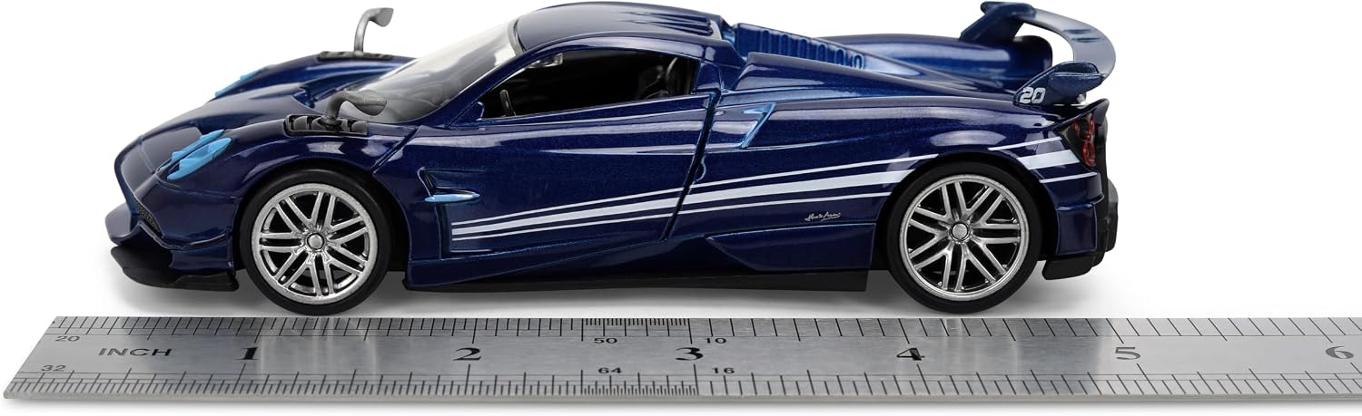 Jada Toys Fast & Furious 1:32 Scale 2019 Pagani Huayra Roadster BC Die-Cast Car – Movie-Accurate Replica with Opening Doors