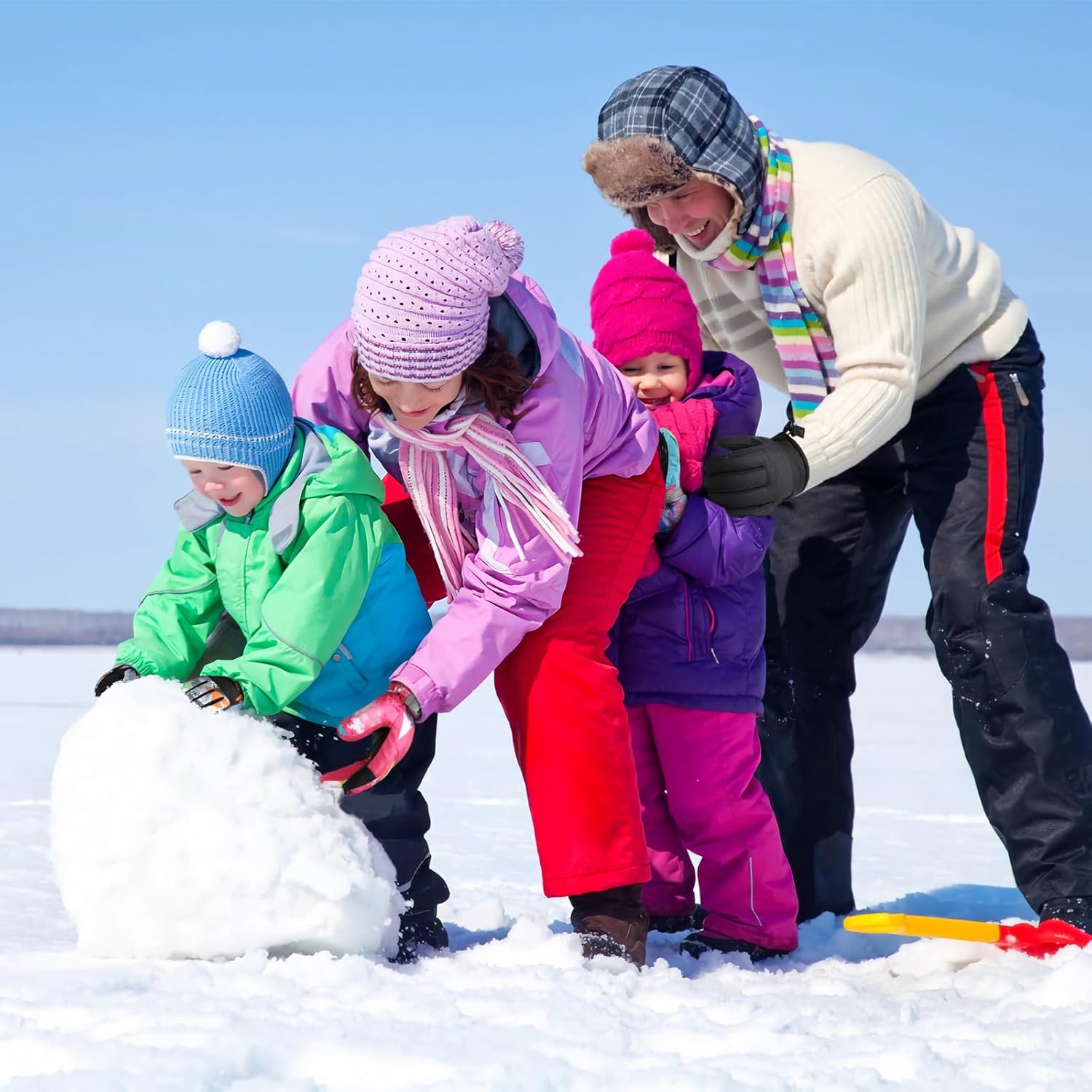 Ski Gloves, Waterproof and Breathable Snow Gloves for Cold Weather, Men & Women Boys and Girls - Image 6