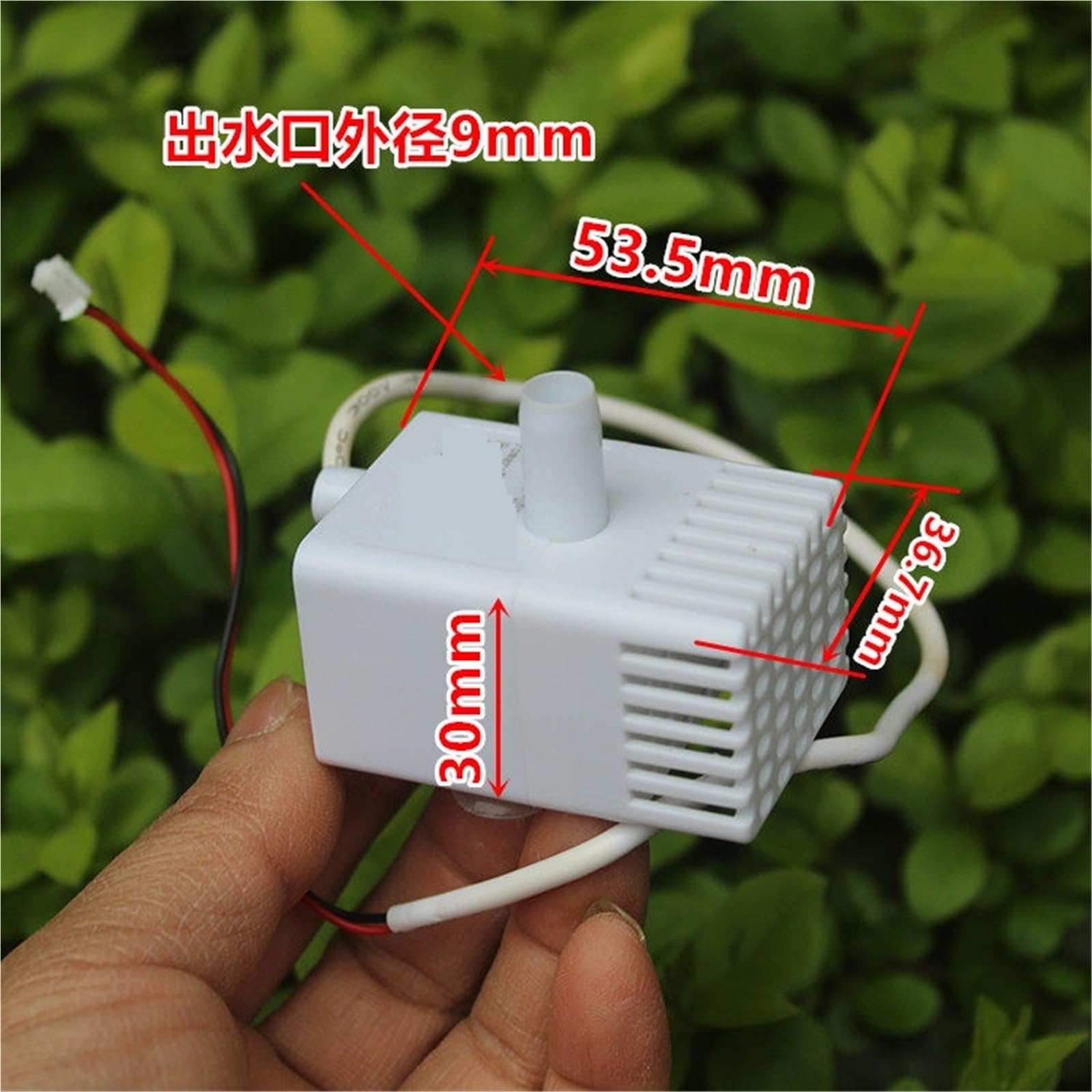 Miniaturowa bezszczotkowa pompa zanurzeniowa DC Rockery Bonsai Fish Tank Pump Automatyczne wyłączanie z powodu niedoboru wody DC5V-12V 1 szt