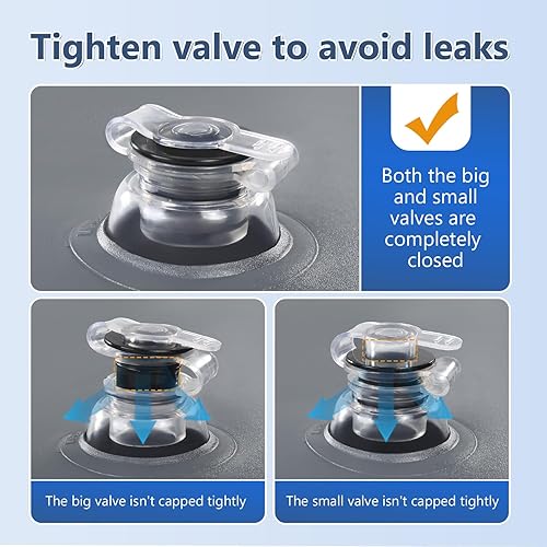 Miniatura 8 de Colchón de aire autoinflable para SUV con bomba eléctrica integrada, colchón de aire para automóvil con almohada para maletero, colchón portátil